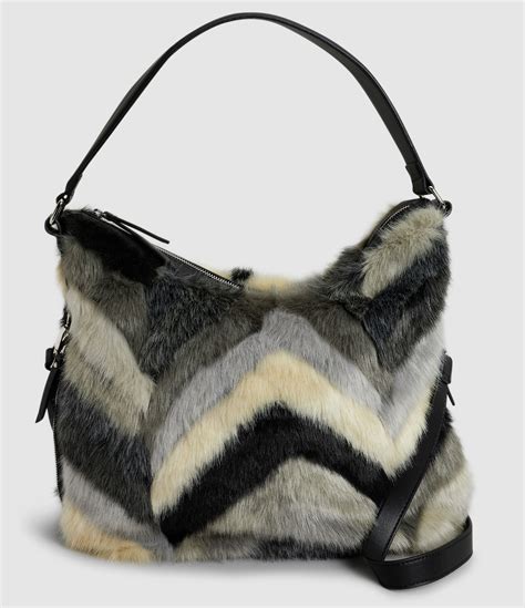 fake fur bag prices|Women's Faux Fur Designer Handbags & Wallets .